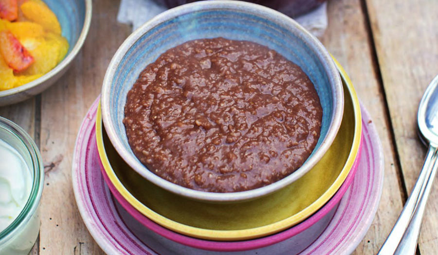 Jamie Oliver's Chocolate Porridge from Super Food Family Classics