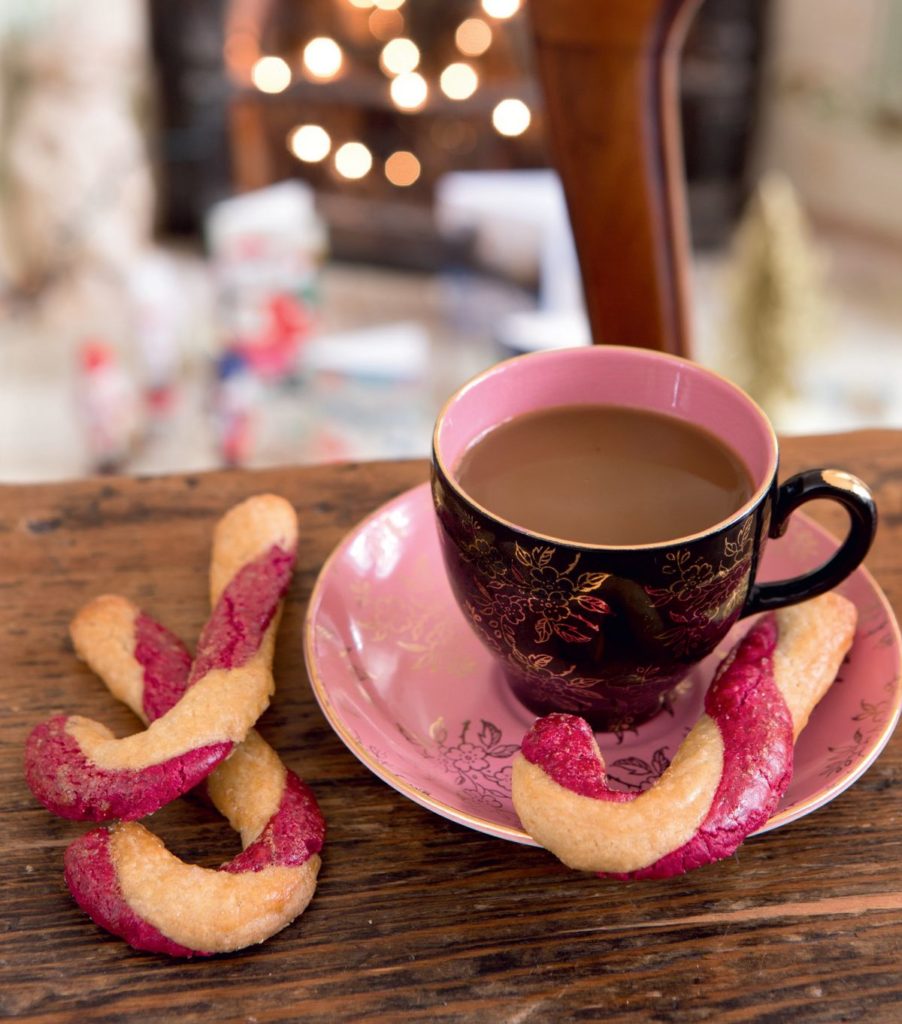 Candy Cane Biscuits
