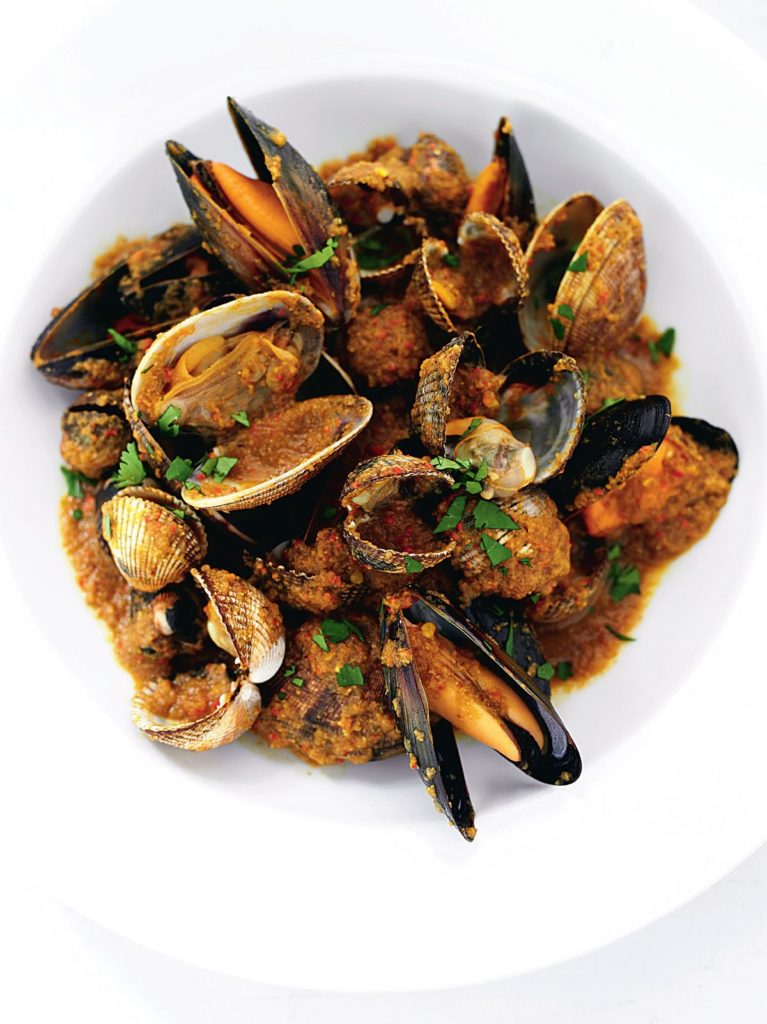 Mussel, Cockle and Clam Masala