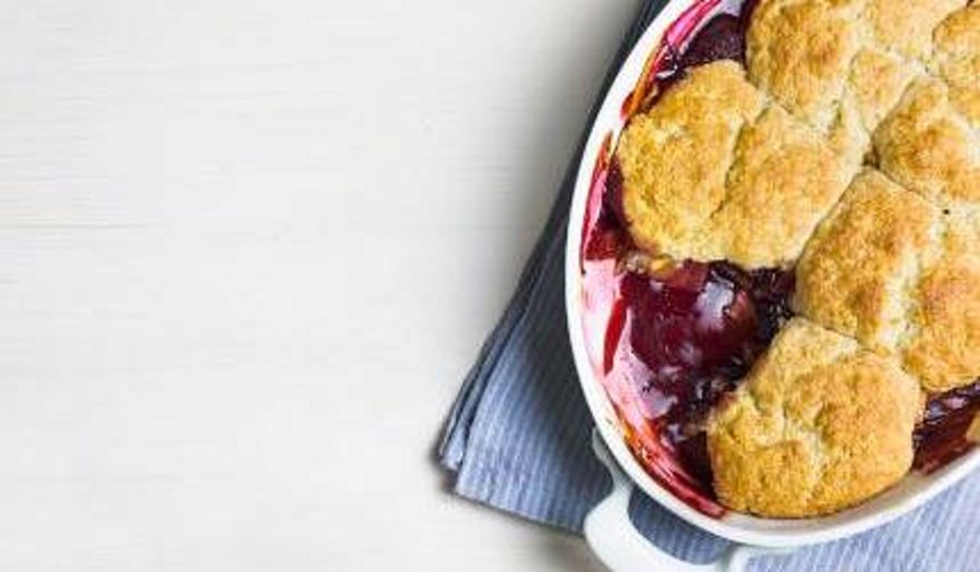 Apple and Blackberry Cobbler from Step-By-Step Desserts