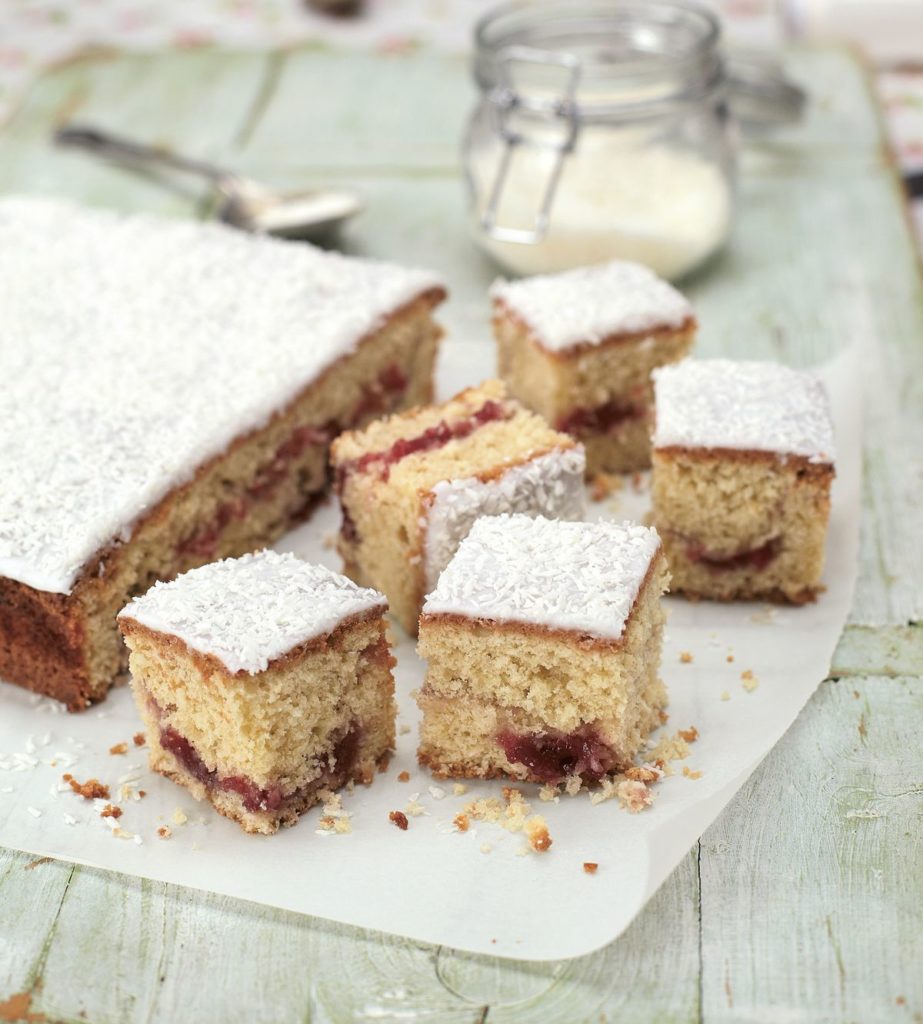 Jammiest Coconut Cake