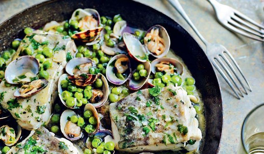 Cod with Peas and Parsley from Tapas Revolution