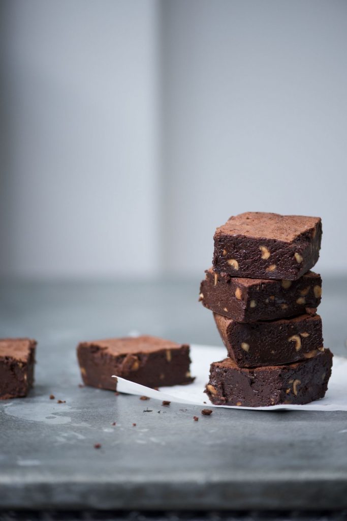 Chocolate, Espresso and Hazelnut Brownies