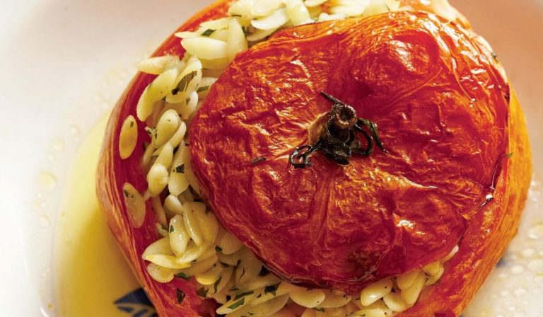 Tomatoes Stuffed with Pasta