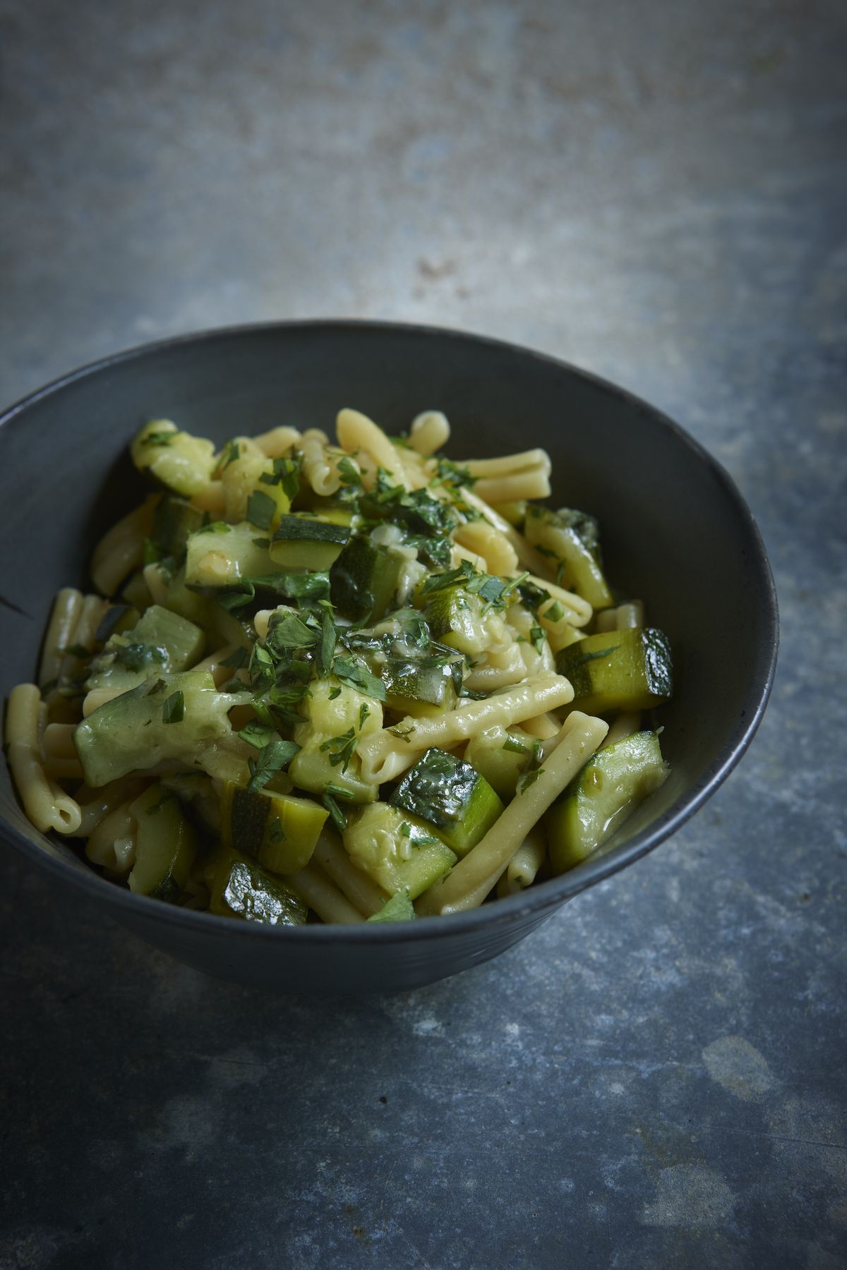 Pasta with Courgettes