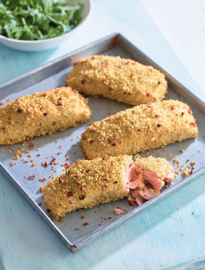 Couscous-coated Salmon