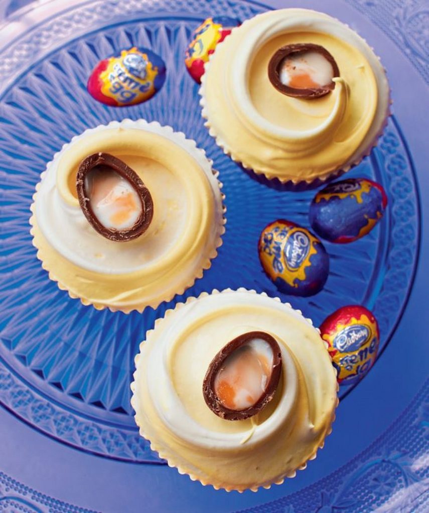 Creme Egg Cupcakes