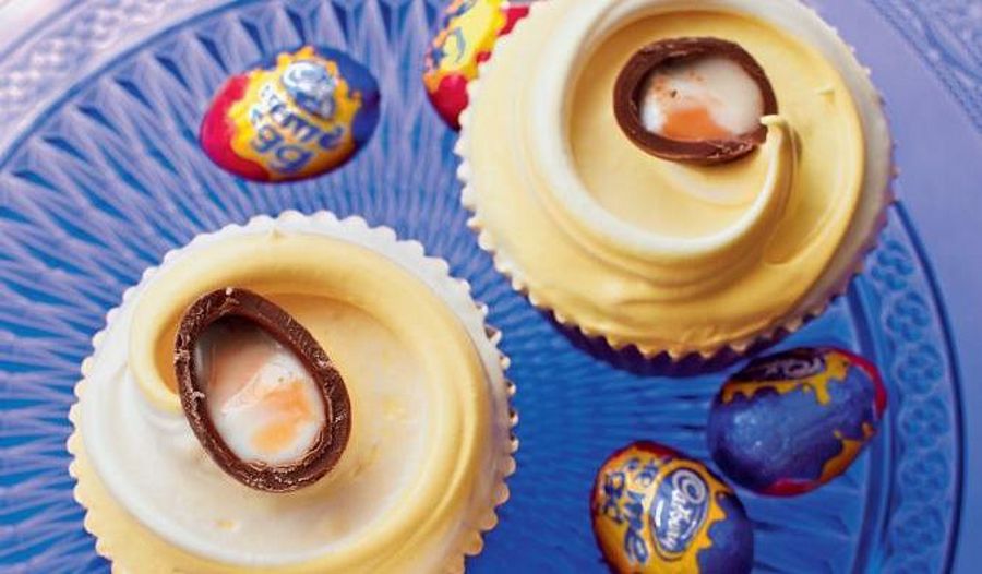 Cadburys Creme Egg Cupcakes from Primrose Bakery Everyday