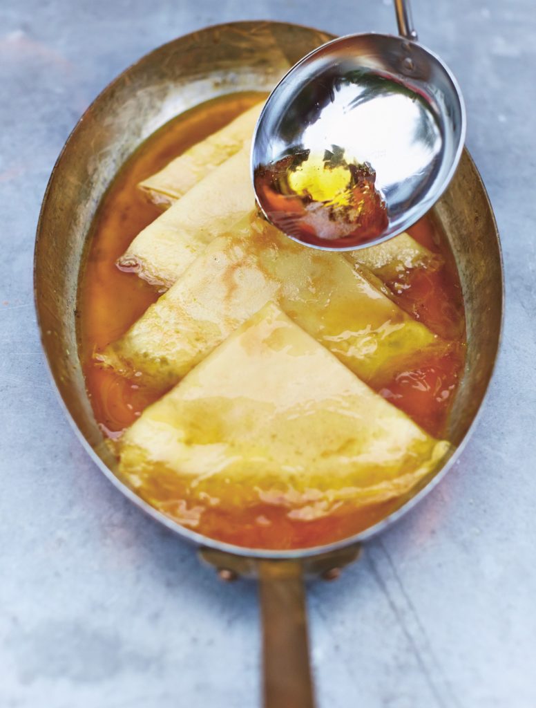Crêpes Suzette from Tim Hayward's The DIY Cook