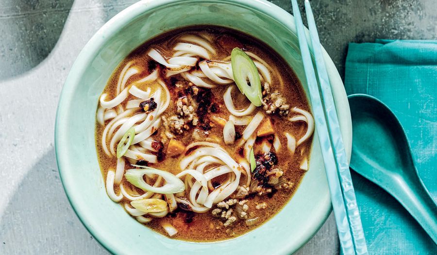 Dan Dan Noodle Soup with Lamb | Easy Chinese Recipe