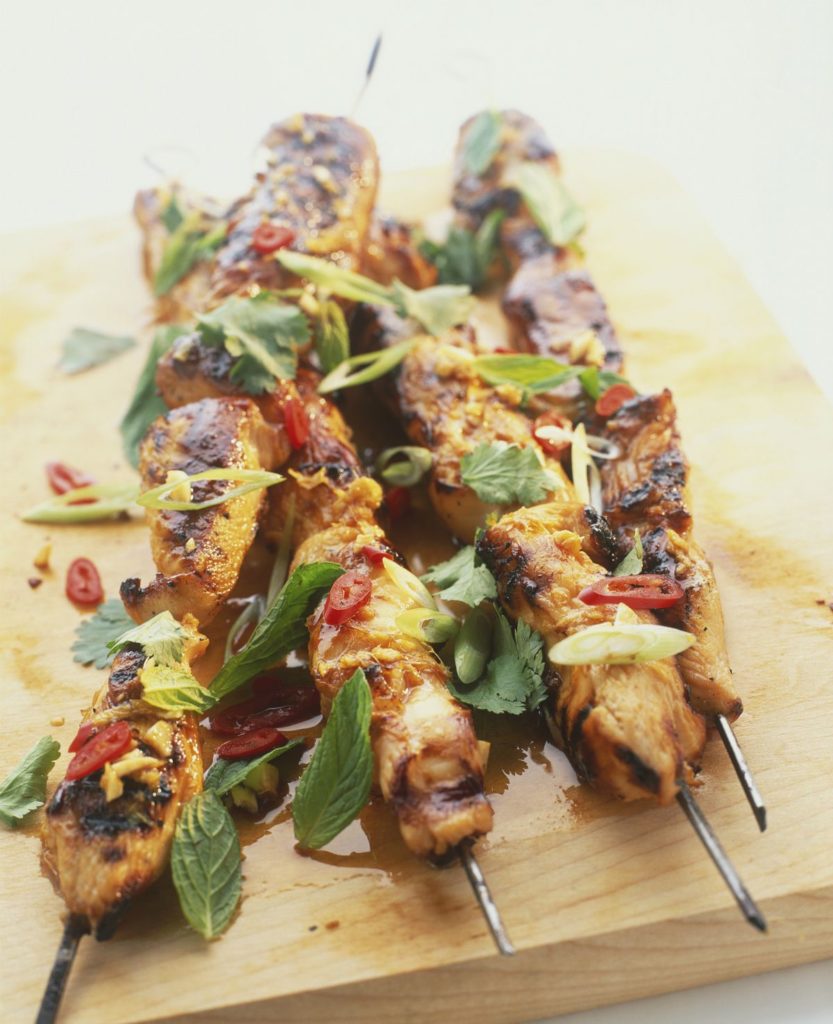 Spicy Pork Satay