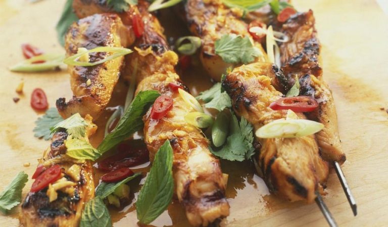 Spicy Pork Satay