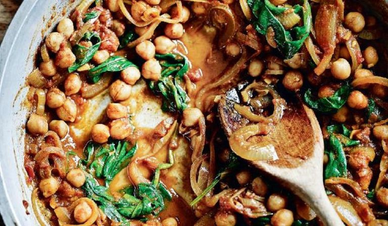 Chana Palak Curry from Dean Edwards' Feelgood Family Food