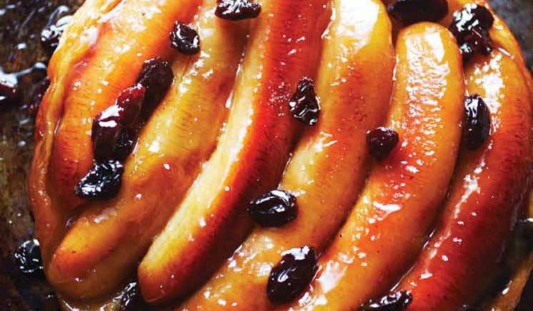 Toffee Banana Tarte Tatin