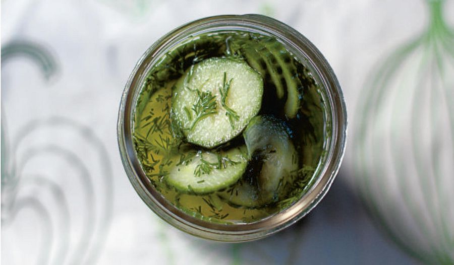 Dill-Marinated Cucumber (Inglad Gurka med Dill)