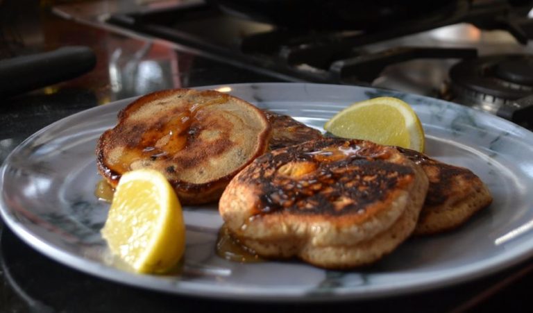 Christmas Morning Sweet Cranberry Pancakes