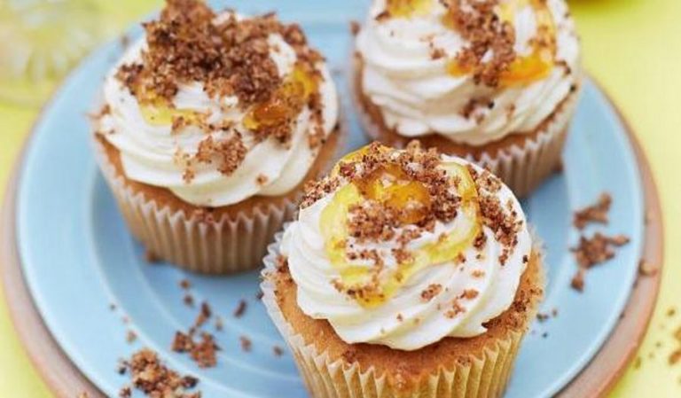 Earl Grey Breakfast Cupcakes by Food Tube's Cupcake Jemma