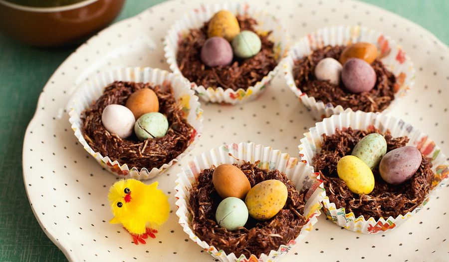 Easy Easter Nests Recipe by GBBO contestant Miranda Gore
