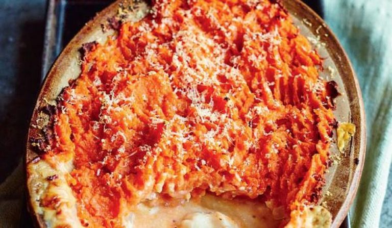 Sweet Potato Fish Pie Recipe | Eat Beautiful