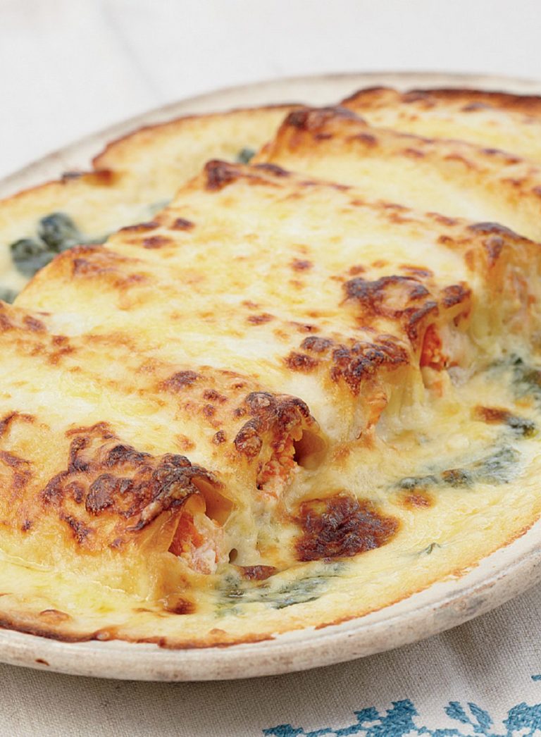 Pumpkin Cannelloni with Sage and Ricotta