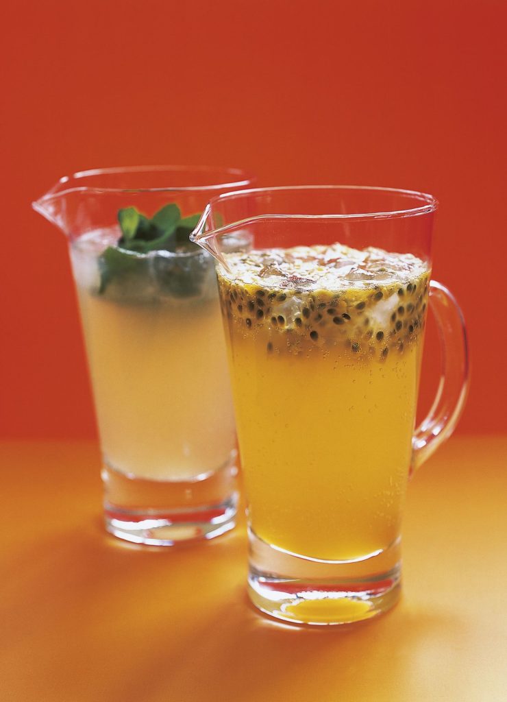 Elderflower and Passionfruit Cooler