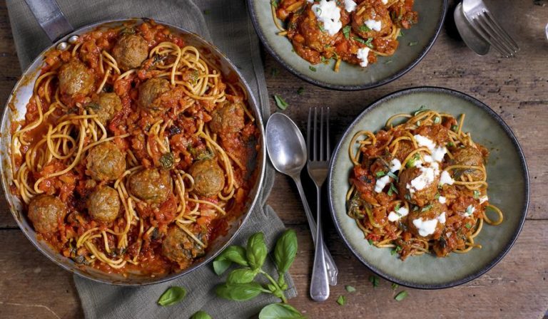 Eat Well for Less Meatballs & Pasta Sauce Recipe | BBC 1 Series