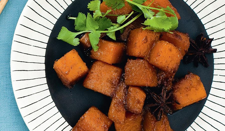 Red-Cooked Butternut Squash