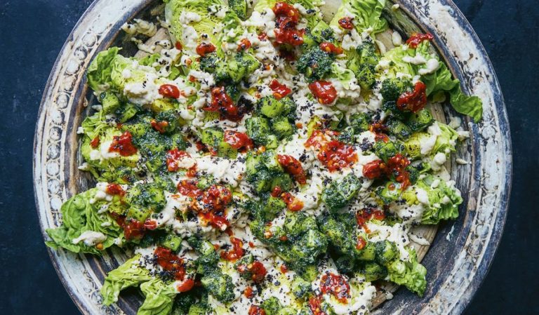Palestinian Burnt Aubergine Salad | Falastin Sami Tamimi