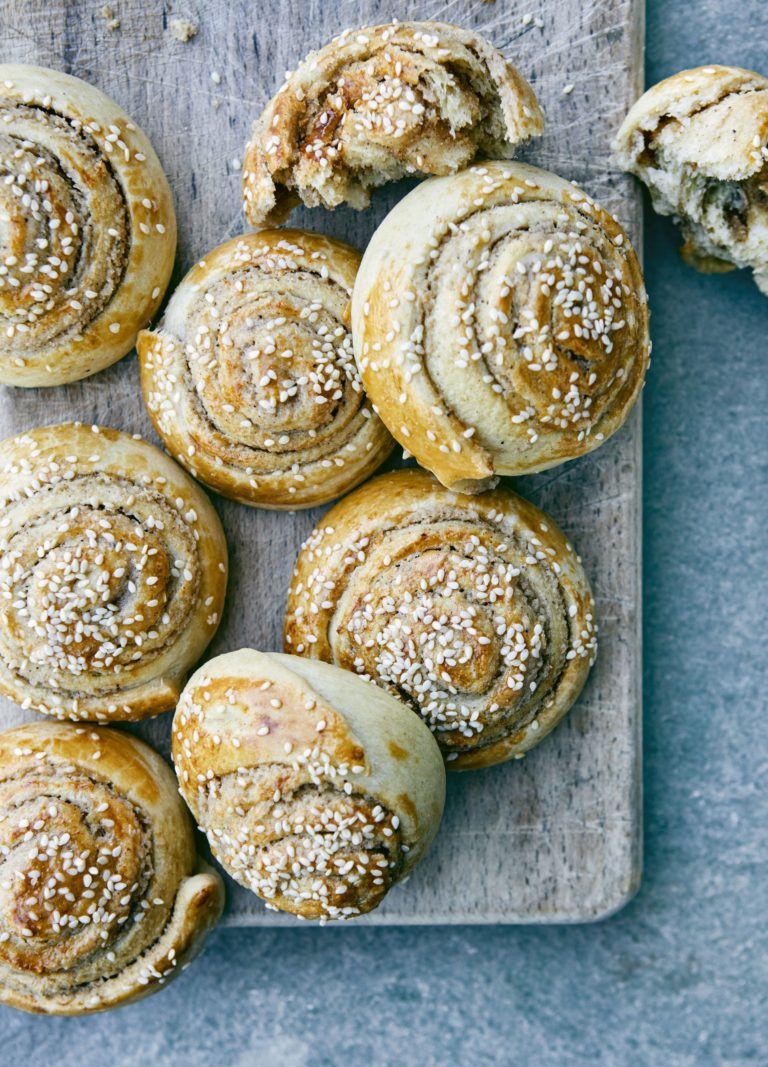 Sami Tamimi Sweet Tahini Rolls | Authentic Palestinian Bake