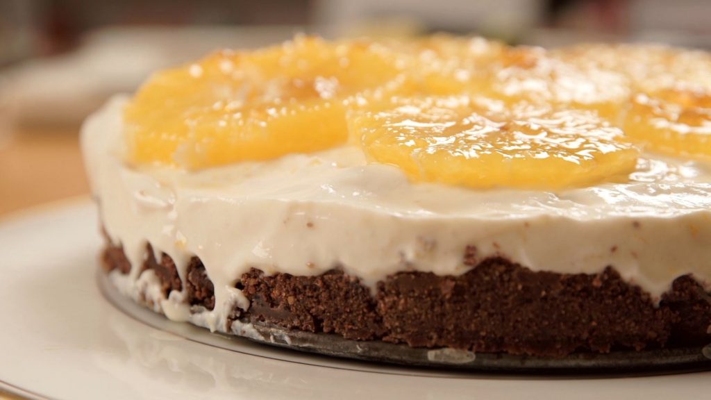 Chocolate Orange Cheesecake from The A-Z of Cooking