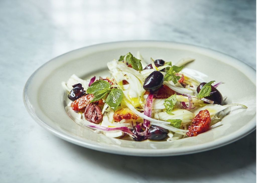 Fennel, Mint and Orange Salad