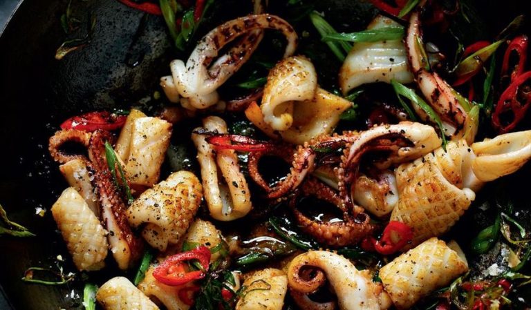 Watch: Rick Stein shows how to prepare squid for cooking