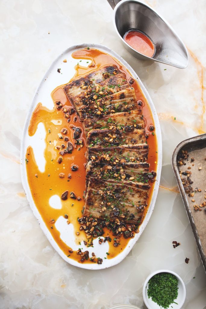 Yotam Ottolenghi’s Turnip Cake