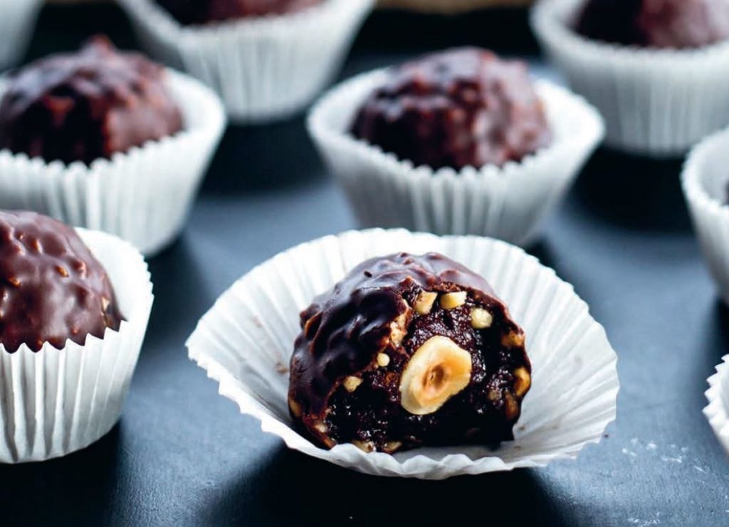 Chocolate and Hazelnut Truffles