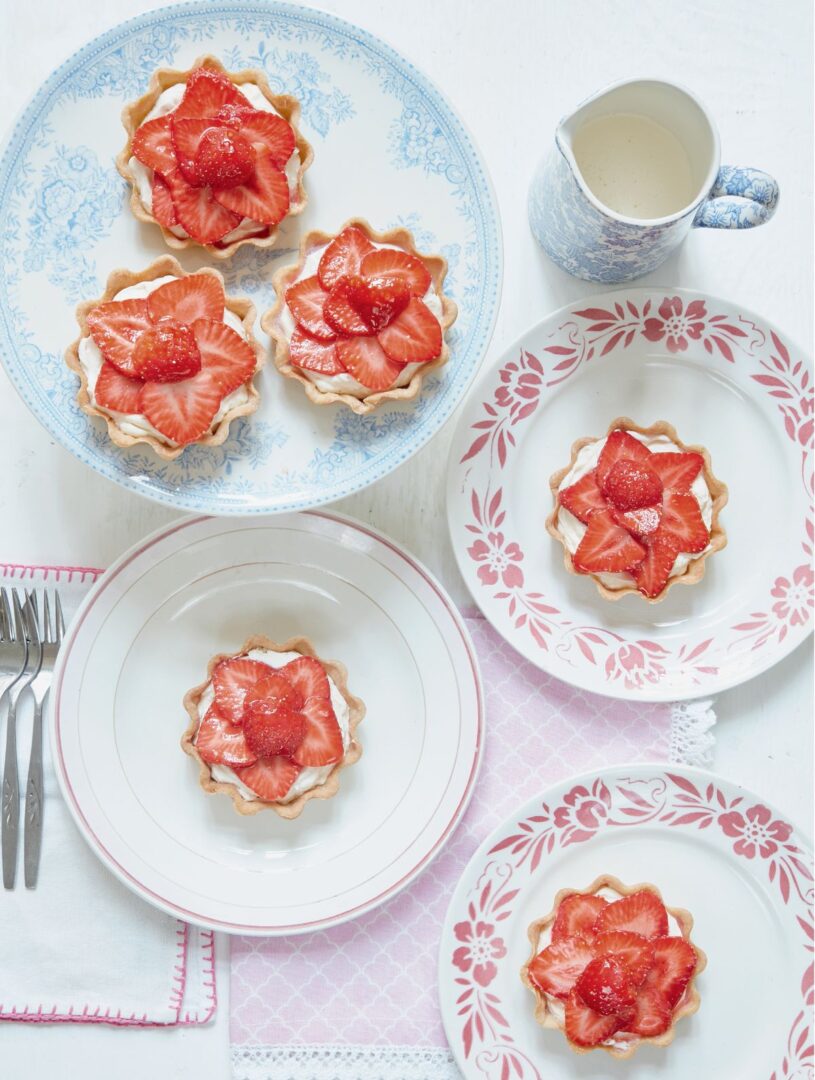 Fresh Strawberry Tartlets