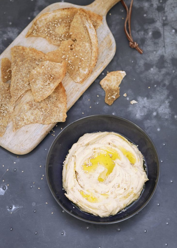 Caramelized Garlic Hummus