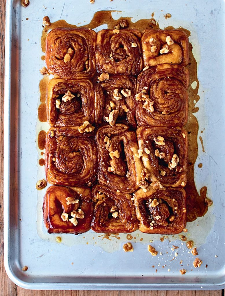Sticky Honey Cinnamon Buns