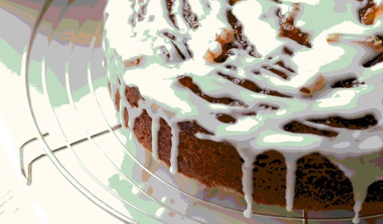 Sticky Orange Marmalade Cake
