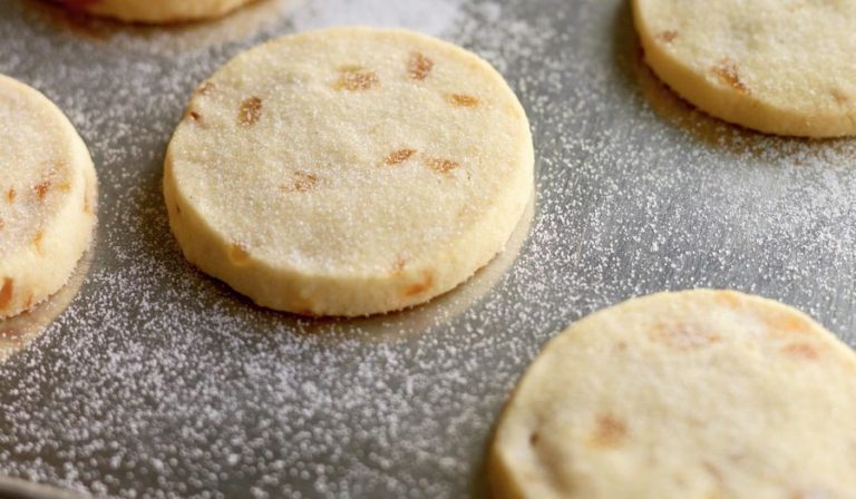 Stem Ginger Shortbread