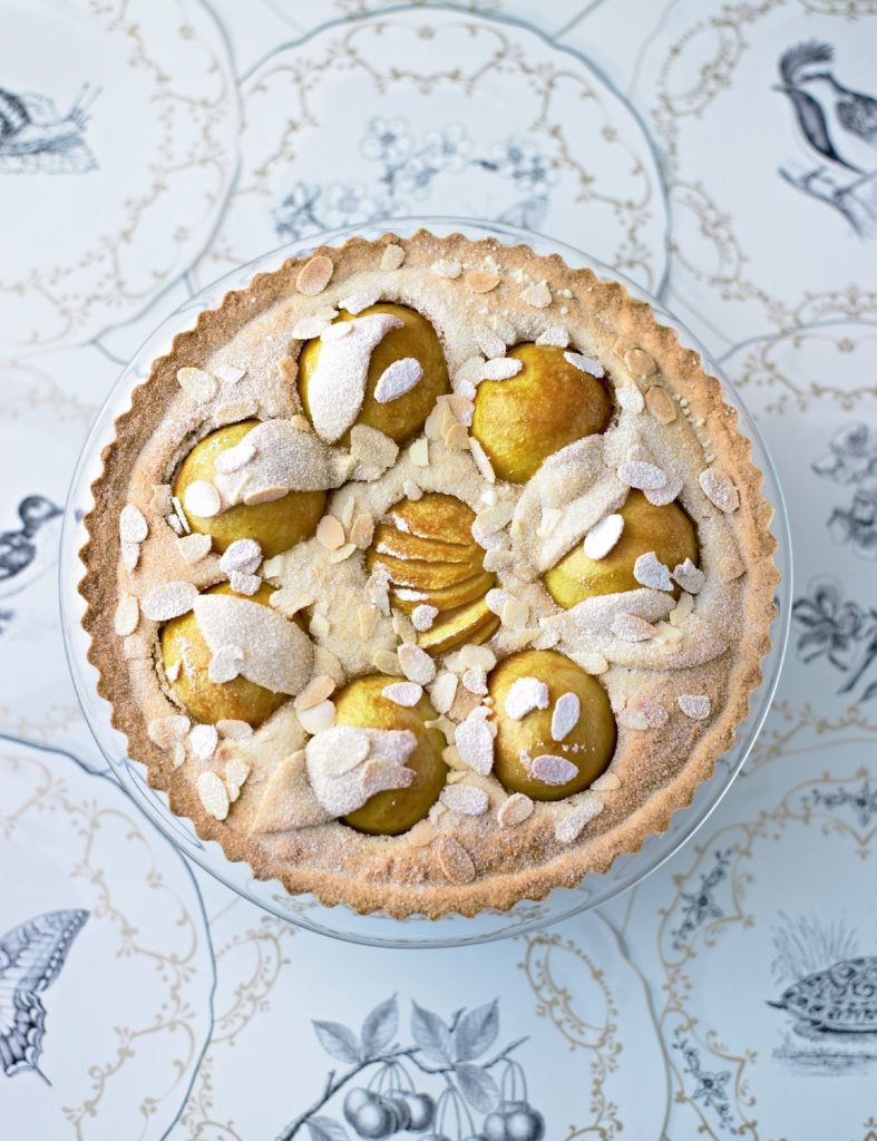 Peach Frangipane Tart