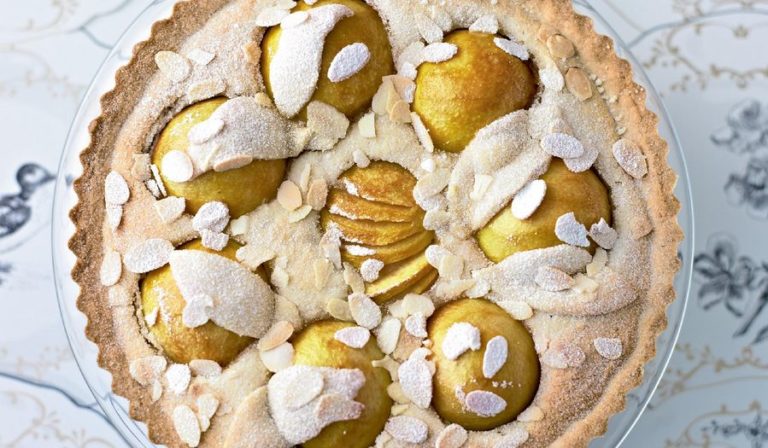 Peach Frangipane Tart