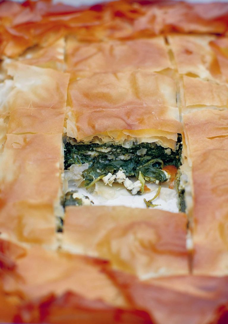 A Very, Very Good Spinach and Feta Pie: Spanakopita