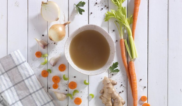 Ginger Beef Bone Broth from Souping