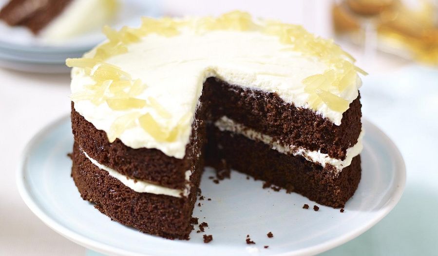 Gorgeous Ginger and Chocolate Cake