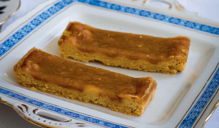 Ginger Crunch Cake from The Modern Pantry cookbook