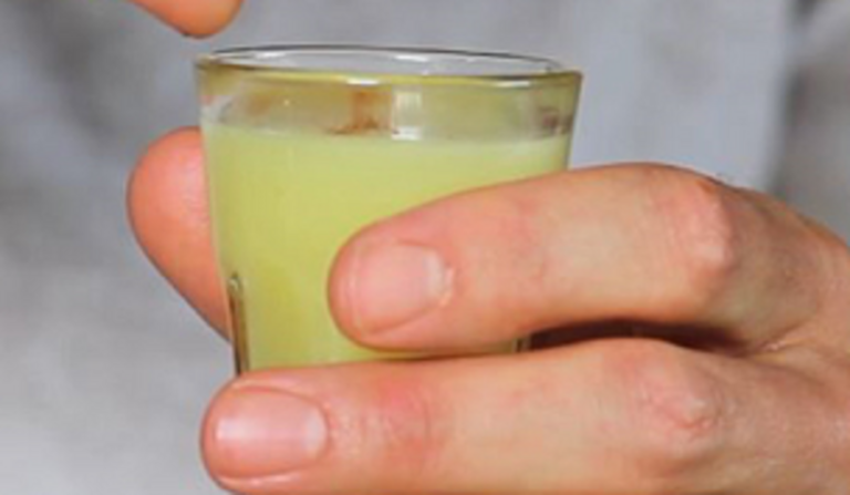 Invigorating ginger Morning Shot from Juiceman