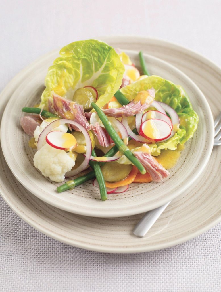 Smoked Ham and Piccalilli Salad