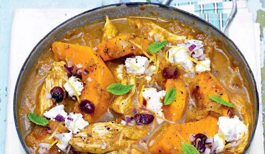 Moroccan-inspired Chicken One-pot | Slow Cooker Recipes