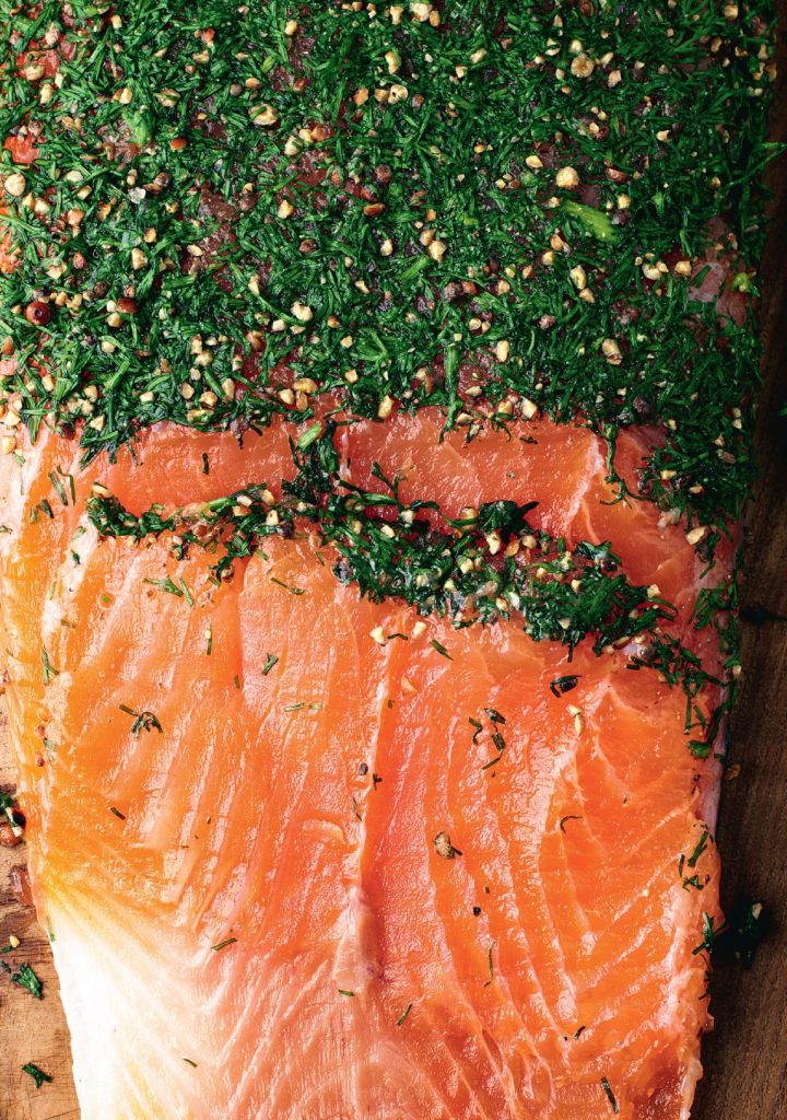 Gravlax (Dill-cured Salmon)