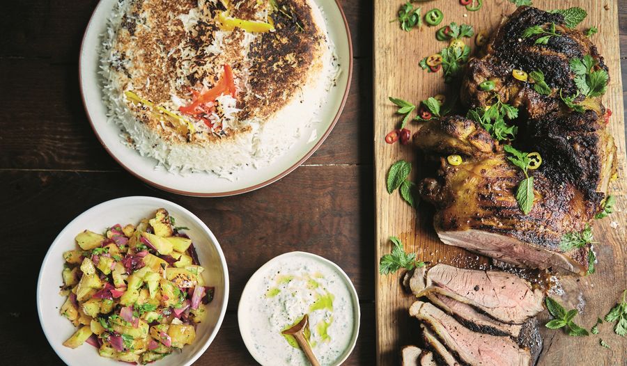 Jamie Oliver's Spiced Roasted Lamb | Friday Night Feast
